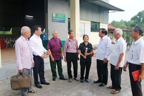 Đại biểu HĐND tỉnh tiếp xúc cử tri