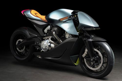 Aston Martin ra mắt siêu môtô giá 120.000 USD, thân xe bằng carbon