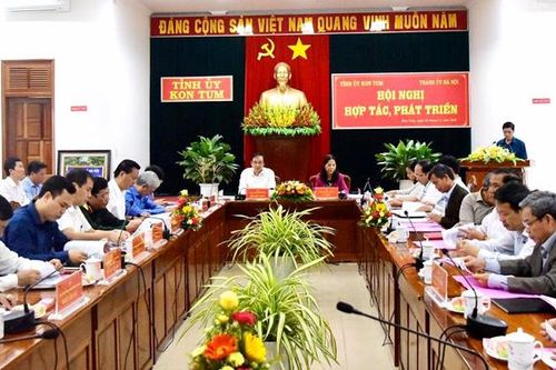 Thúc đẩy hợp tác, phát triển giữa Hà Nội và Kon Tum