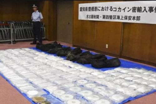 Nhật Bản thu giữ 400 kg cocaine