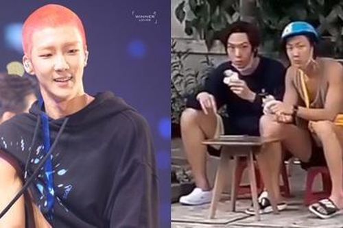 Ngôi sao Kpop ngồi lề đường ăn bánh mì ở Đà Nẵng