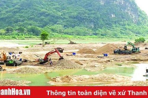 Huyện Cẩm Thủy tăng cường công tác quản lý Nhà nước về tài nguyên khoáng sản