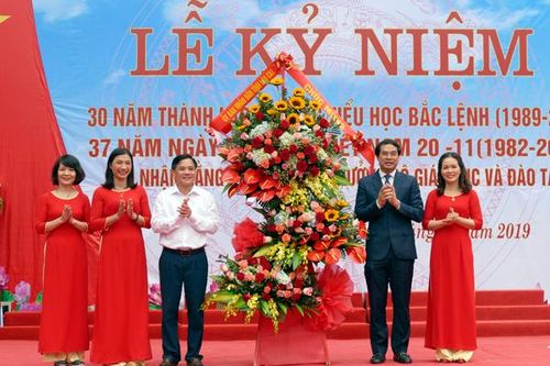 Trường Tiểu học Bắc Lệnh kỷ niệm 30 năm thành lập