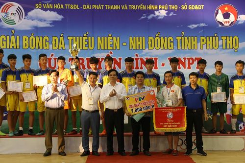 Bế mạc giải bóng đá Thiếu niên - Nhi đồng cúp Truyền hình - VNPT 2019