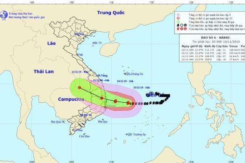 Bão số 6 cách đất liền 300km, cảnh báo ngập úng các đô thị