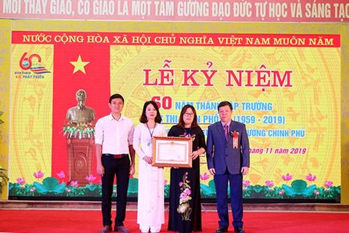Kỷ niệm 60 năm thành lập Trường THCS thị trấn Phố Lu