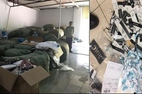 Gom đồ trôi nổi rồi thay thế bằng tem 'Made in Việt Nam'