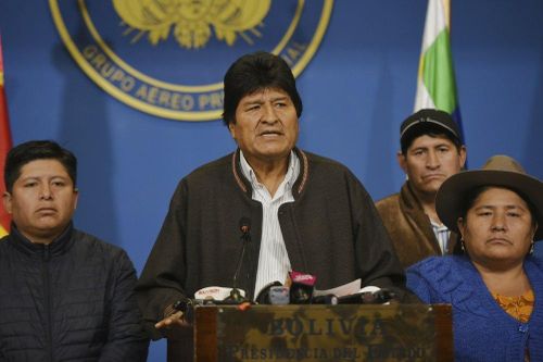 Tổng thống Bolivia từ chức
