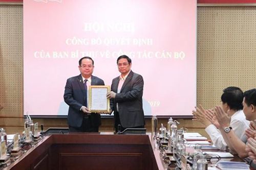 Ban Bí thư bổ nhiệm Phó Trưởng Ban Tổ chức TƯ