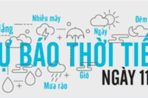 Dự báo thời tiết ngày 11/11: Bão Narik trở mặt quay vào bờ với sức gió cực đại