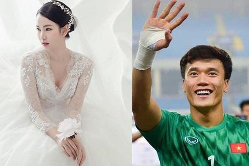 Giữa tin đồn hẹn hò thủ môn Bùi Tiến Dũng, nữ MC VTV khoe ảnh diện váy cưới và sự thật phía sau khiến dân tình bất ngờ