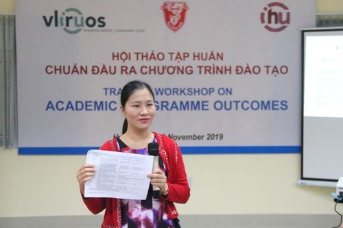 Giáo dục Tin tức giáo dục Hơn 100 cán bộ, giảng viên tham gia hội thảo tập huấn chuẩn đầu ra