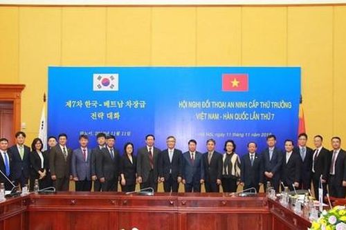 Đối thoại An ninh cấp Thứ trưởng Việt Nam - Hàn Quốc lần thứ 7