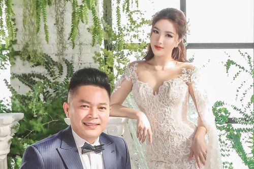 Ảnh cưới của Bảo Thy và bạn trai đại gia