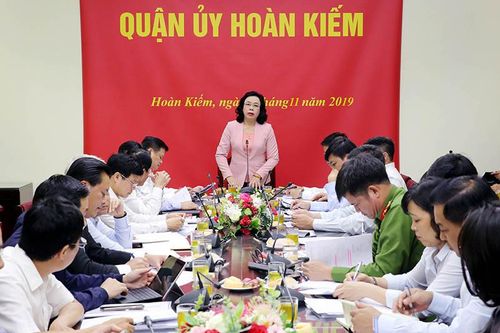 Phó Bí thư Thường trực Thành ủy Ngô Thị Thanh Hằng: Chuẩn bị tốt các điều kiện để tổ chức đại hội đảng bộ các cấp