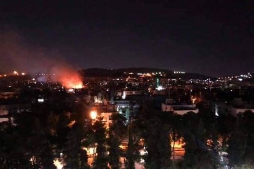 Quân đội Syria đánh chặn nhiều tên lửa tấn công thủ đô Damascus