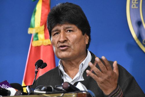 Quốc hội Bolivia nhận thư từ chức của Tổng thống Evo Morales