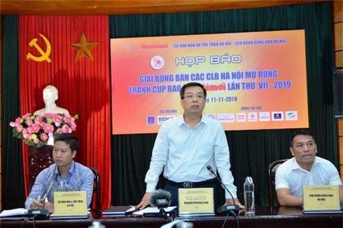 Hơn 300 VĐV tham dự giải bóng bàn các CLB Hà Nội mở rộng tranh Cúp Báo Hànôịmới lần thứ 7