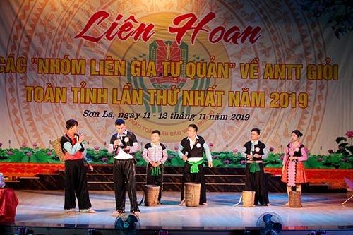 Liên hoan các 'Nhóm liên gia tự quản' về ANTT giỏi toàn tỉnh lần thứ nhất năm 2019