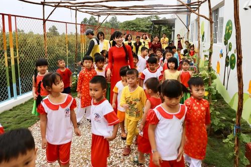 Doanh nghiệp Singapore đóng góp hơn 6 tỷ đồng xây trường mẫu giáo ở Long An