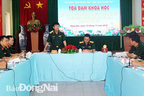 Vận dụng tư tưởng Hồ Chí Minh vào xây dựng Quân đội vững mạnh trong tình hình mới
