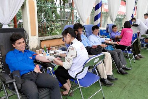 Thu được 612 đơn vị máu tại Ngày hội hiến máu 'Lào Cai ngàn trái tim hồng'