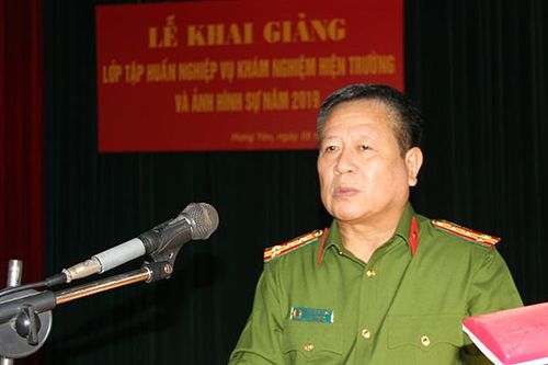 Tập huấn nghiệp vụ khám nghiệm hiện trường và ảnh hình sự cho CBCS