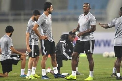 Tuyển UAE 'luyện công' trong cái lạnh của mùa đông Hà Nội