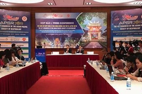 Hơn 2.000 đại biểu tham gia Hội nghị Hô hấp châu Á-Thái Bình Dương 2019