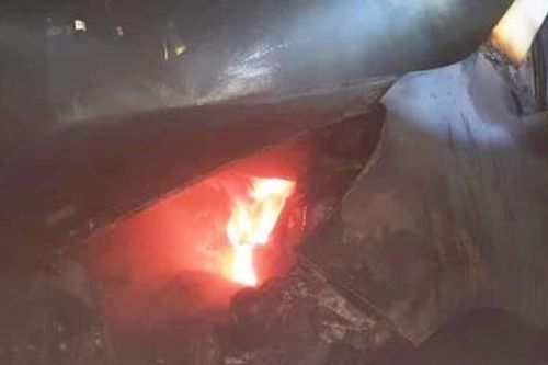 Xe bốc cháy trong tầng hầm chung cư, nhiều hộ dân hoảng loạn chạy ra ngoài