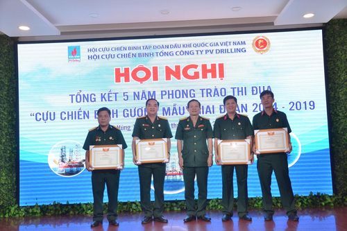 Hội CCB PV Drilling tổng kết phong trào 'Cựu chiến binh gương mẫu' giai đoạn 2014-2019