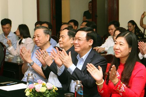Lãnh đạo Đảng, Nhà nước, MTTQ dự Ngày hội Đại đoàn kết toàn dân tộc