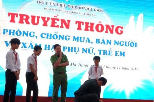 700 học sinh ở Đắk Lắk được trang bị kỹ năng phòng chống xâm hại, mua bán người