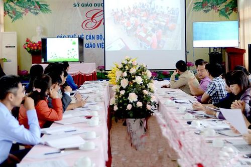 Sở Giáo dục và Đào tạo tổ chức dự giờ trực tuyến