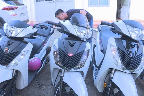 Tạm giữ nhóm trộm xe SH liên tỉnh
