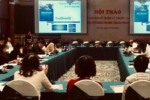Thuốc lá điện tử không có công dụng cai thuốc lá
