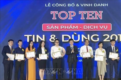 Vinh danh 100 sản phẩm, dịch vụ tin và dùng 2019