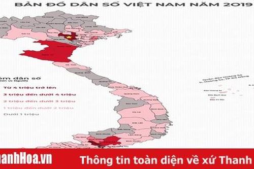 Thanh Hóa xếp thứ 3 toàn quốc về dân số
