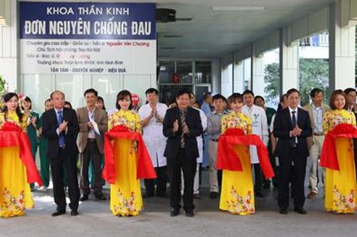 Bệnh viện Đa khoa tỉnh khai trương Đơn nguyên Chống đau