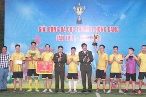 Bế mạc Giải bóng đá Cục Truyền thông CAND lần thứ I