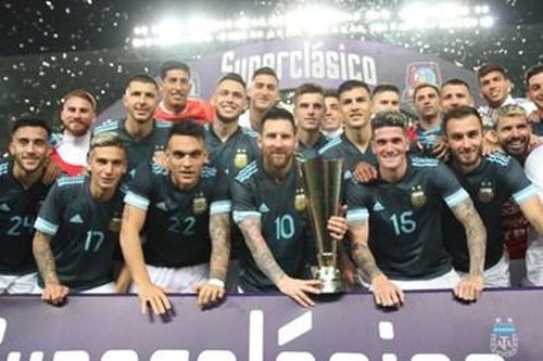 Argentina đoạt cúp Siêu kinh điển Nam Mỹ