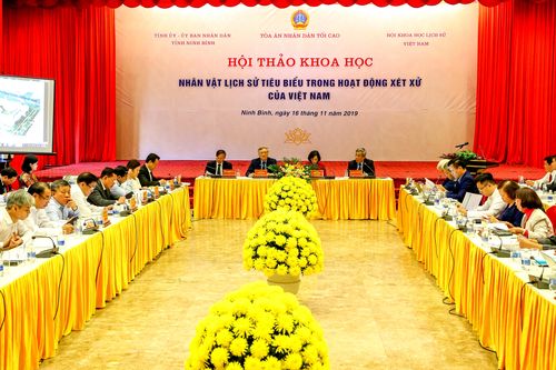 Hội thảo khoa học nhân vật lịch sử tiêu biểu trong hoạt động xét xử của Việt Nam