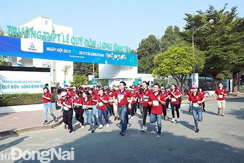 1.500 người tham gia chương trình chạy TTC Edu Run For Green