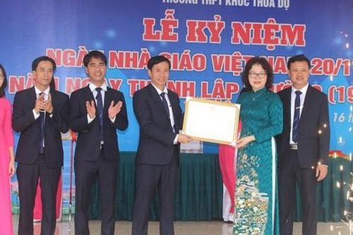 Trường THPT Khúc Thừa Dụ: Niềm vui lớn sau 20 năm thành lập