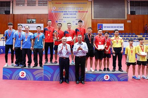 Bế mạc Giải Bóng bàn các câu lạc bộ Hà Nội mở rộng năm 2019