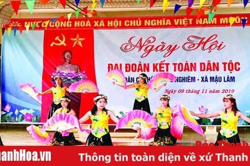 Tưng bừng Ngày hội Đại đoàn kết toàn dân tộc
