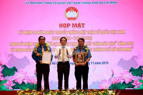 Thành phố Hồ Chí Minh kỷ niệm 89 năm Ngày truyền thống Mặt trận Tổ quốc Việt Nam