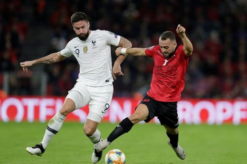 Griezmann ghi bàn giúp tuyển Pháp hạ Albania