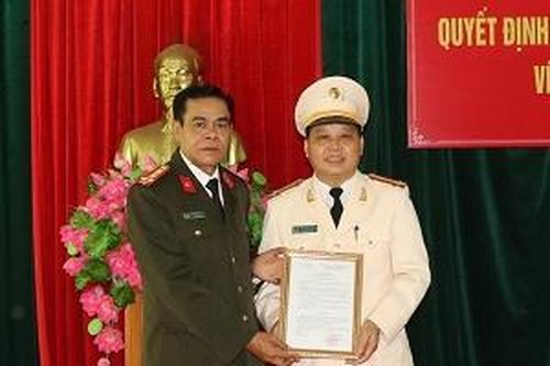 Công an tỉnh Hà Tĩnh bổ nhiệm, điều động nhiều nhân sự