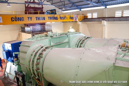 Khánh thành 'Trạm quạt gió chính VO-22 mức +55 khu Lộ Trí'